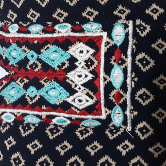 Anthropologie THML faye embroidered halter summer dress womens in size L - Picture 4 of 10